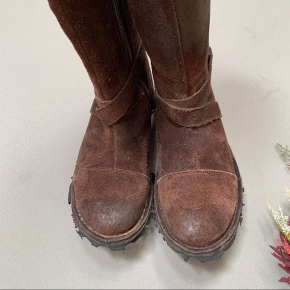 BED STU Four Corners brown leather zippered boots, women’s 7. - Picture 6 of 14